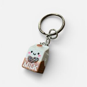 Cute Milk Carton Keychain